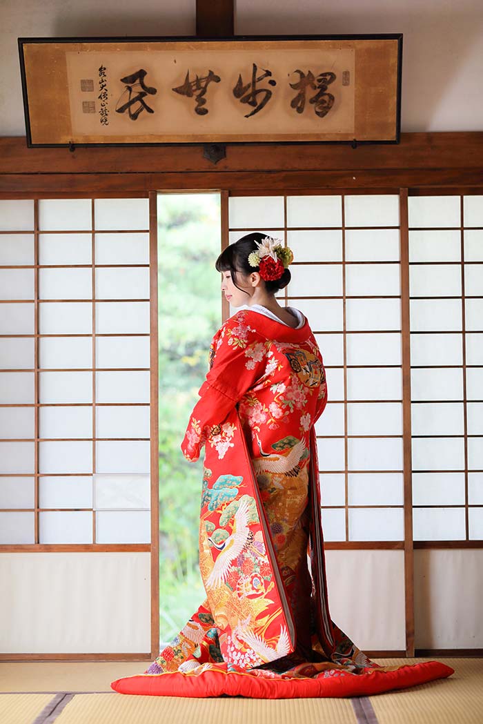 京都で後撮りの花嫁様