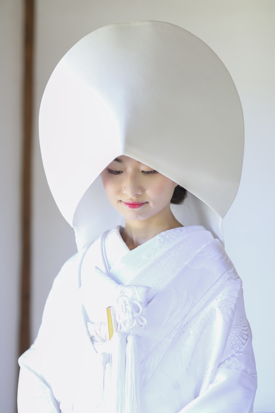 白無垢＆綿帽子で上品で特別な一枚