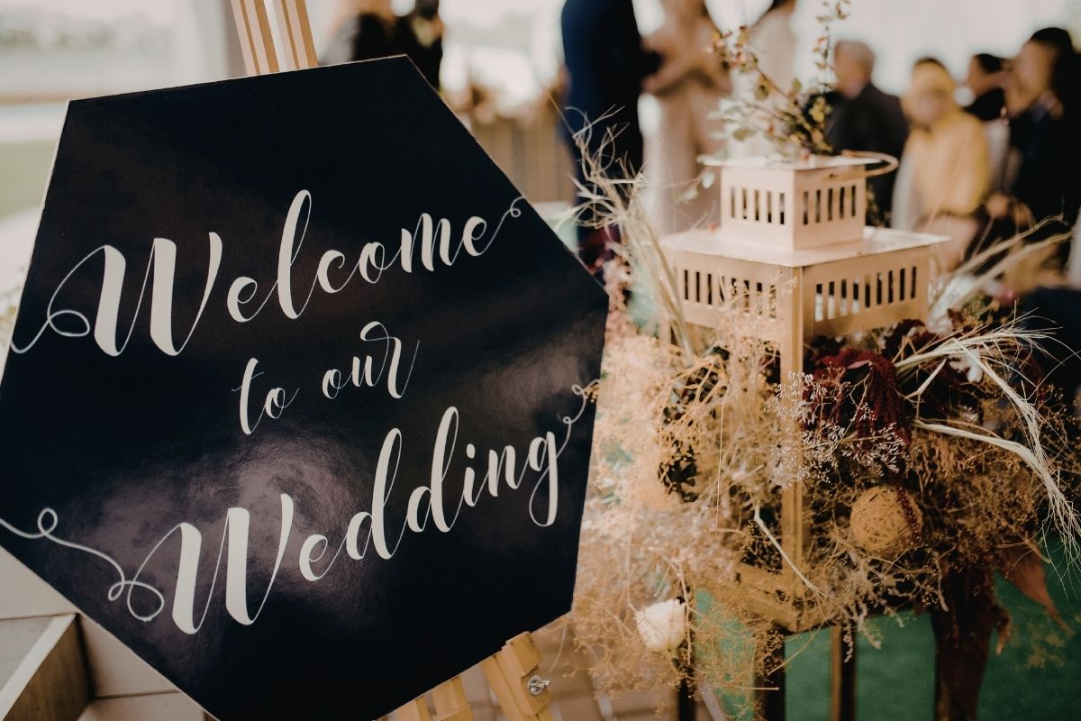 結婚式のウェルカムスペース
