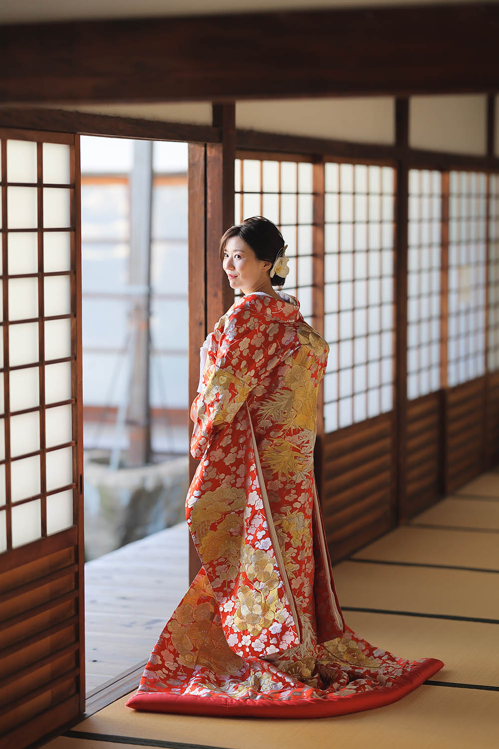 色打掛15.赤−松竹梅