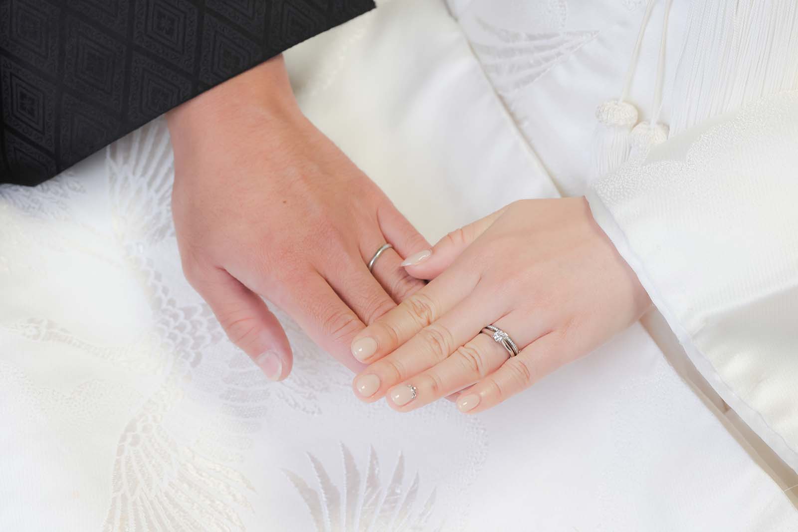 婚約指輪＆結婚指輪のイメージカット