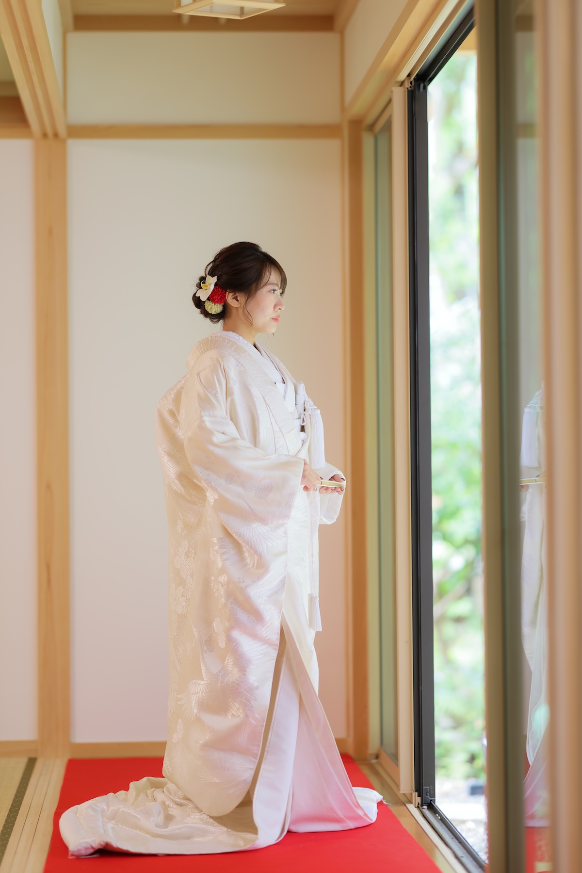 白無垢12.鶴と梅