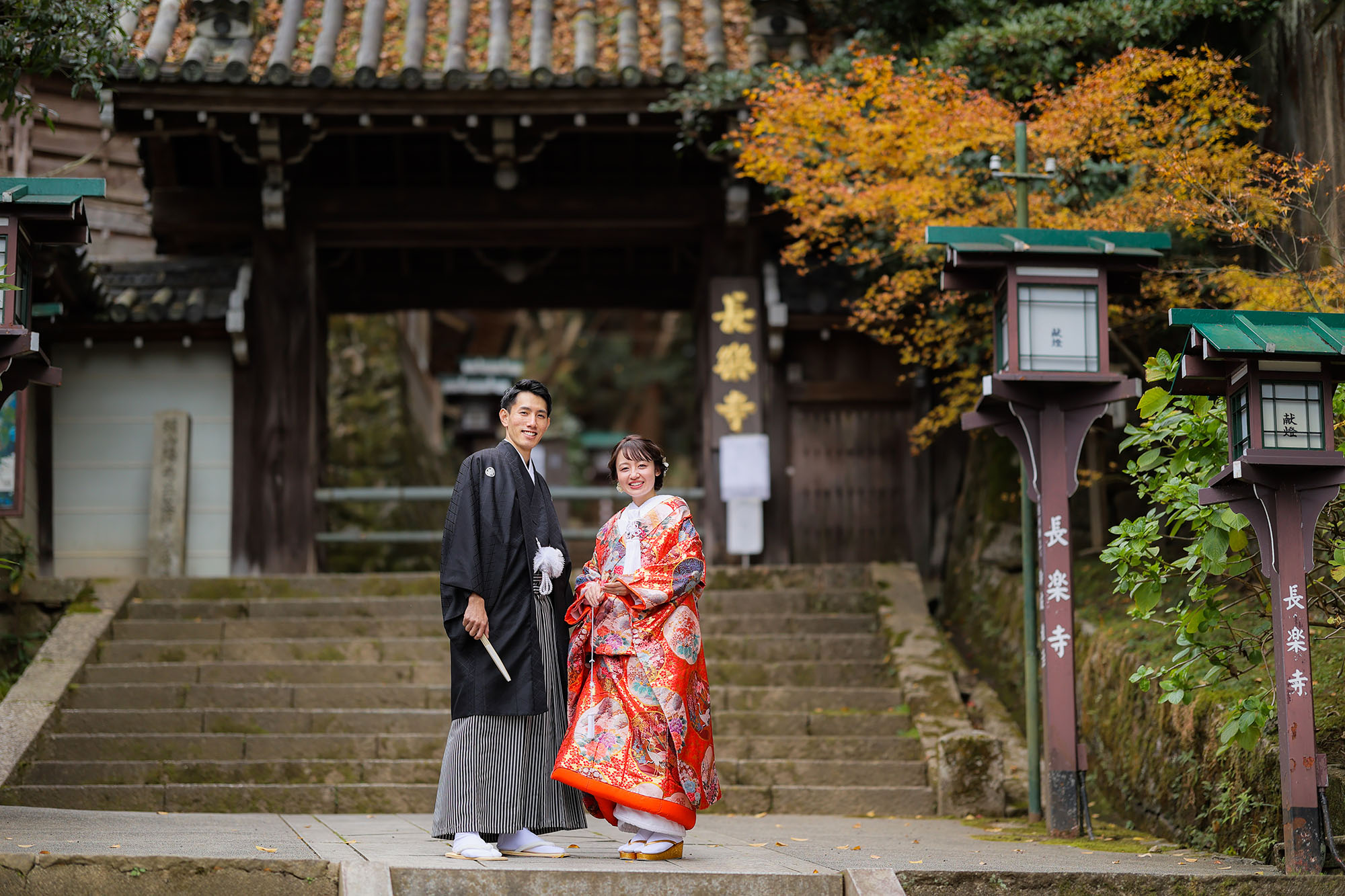 京都の紅葉と前撮り