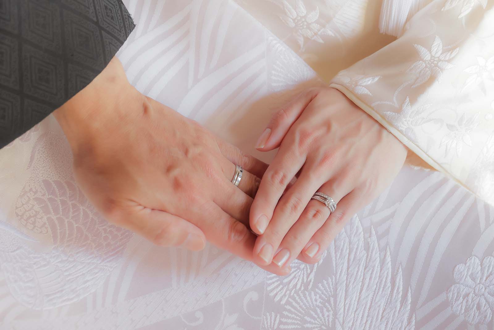 結婚10周年位婚約指輪のお写真
