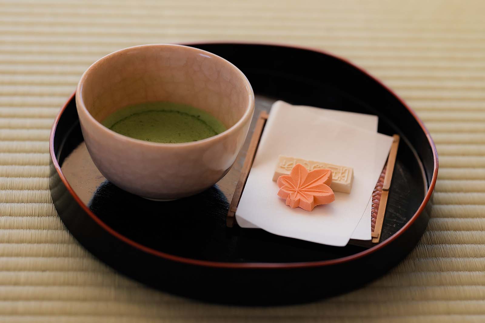 長楽寺での抹茶接待画像2