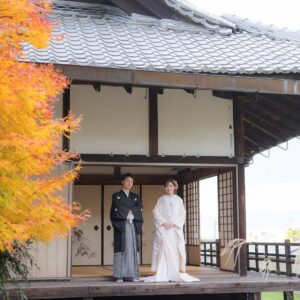 戒光寺様の紅葉と和装前撮り