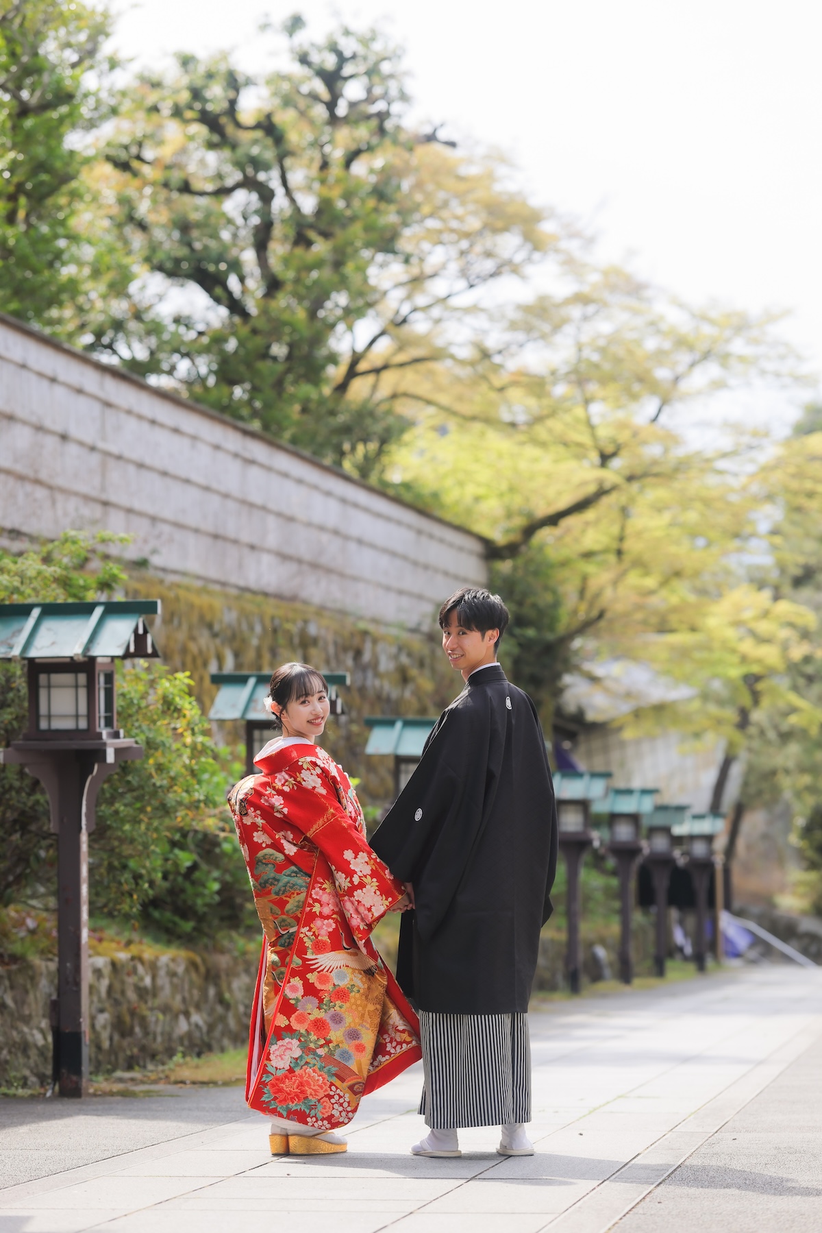 長楽寺様の新緑と和装前撮りブログ画像2