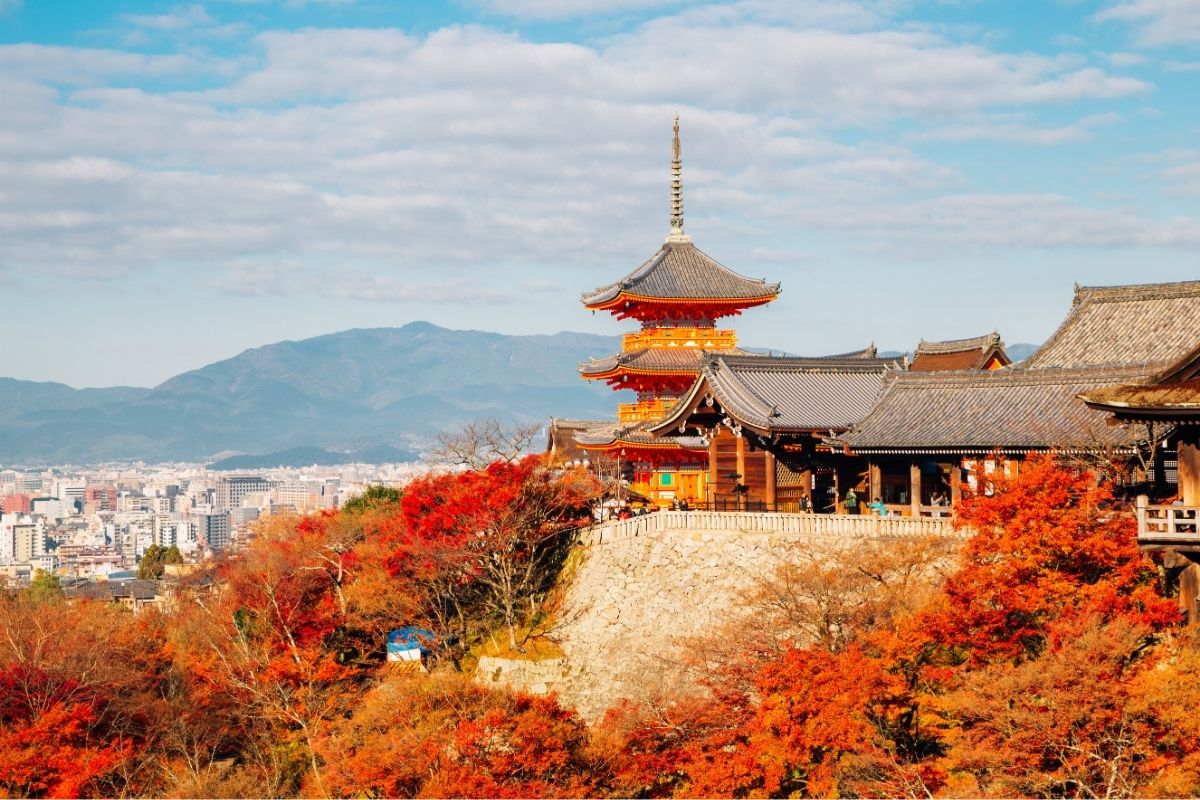 紅葉の京都