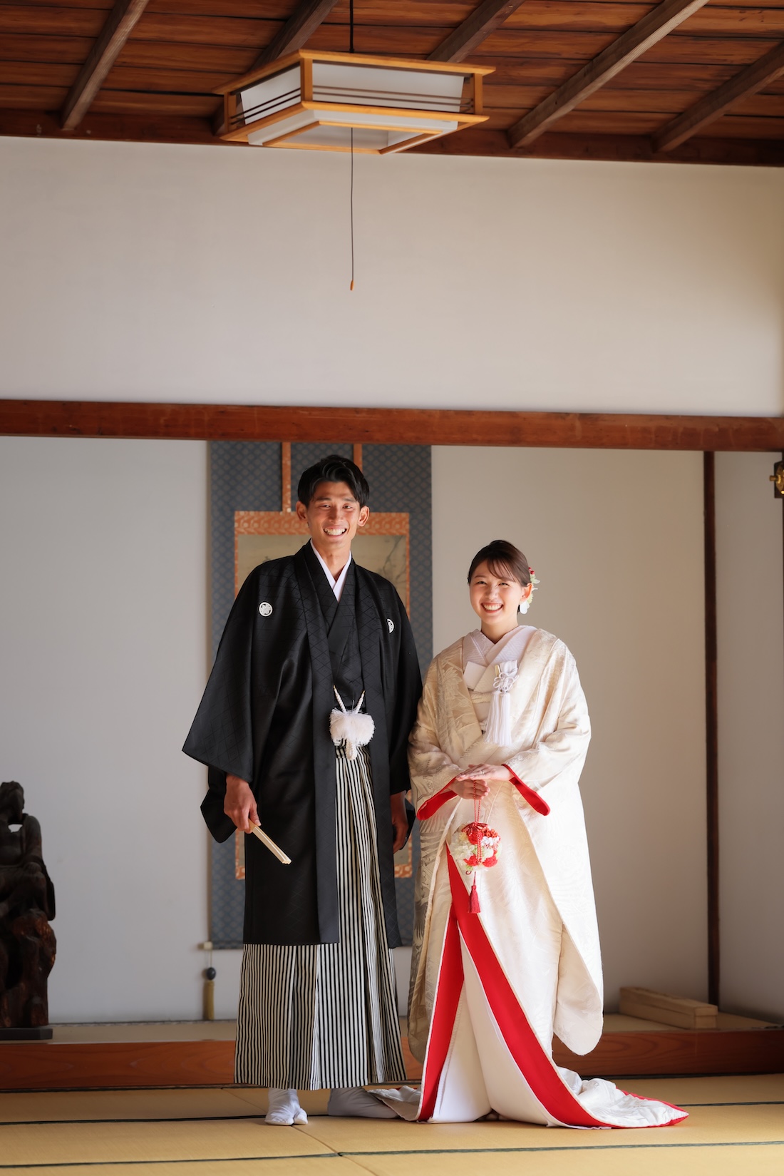 ご友人様の紹介で和装前撮りされたお客様のお写真