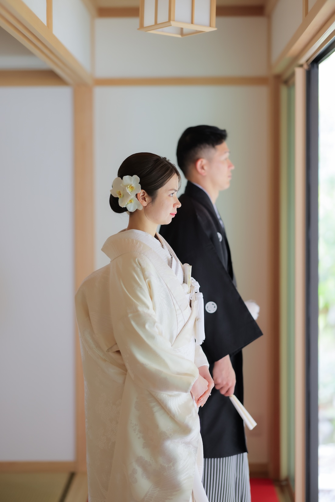 白無垢12.鶴と梅