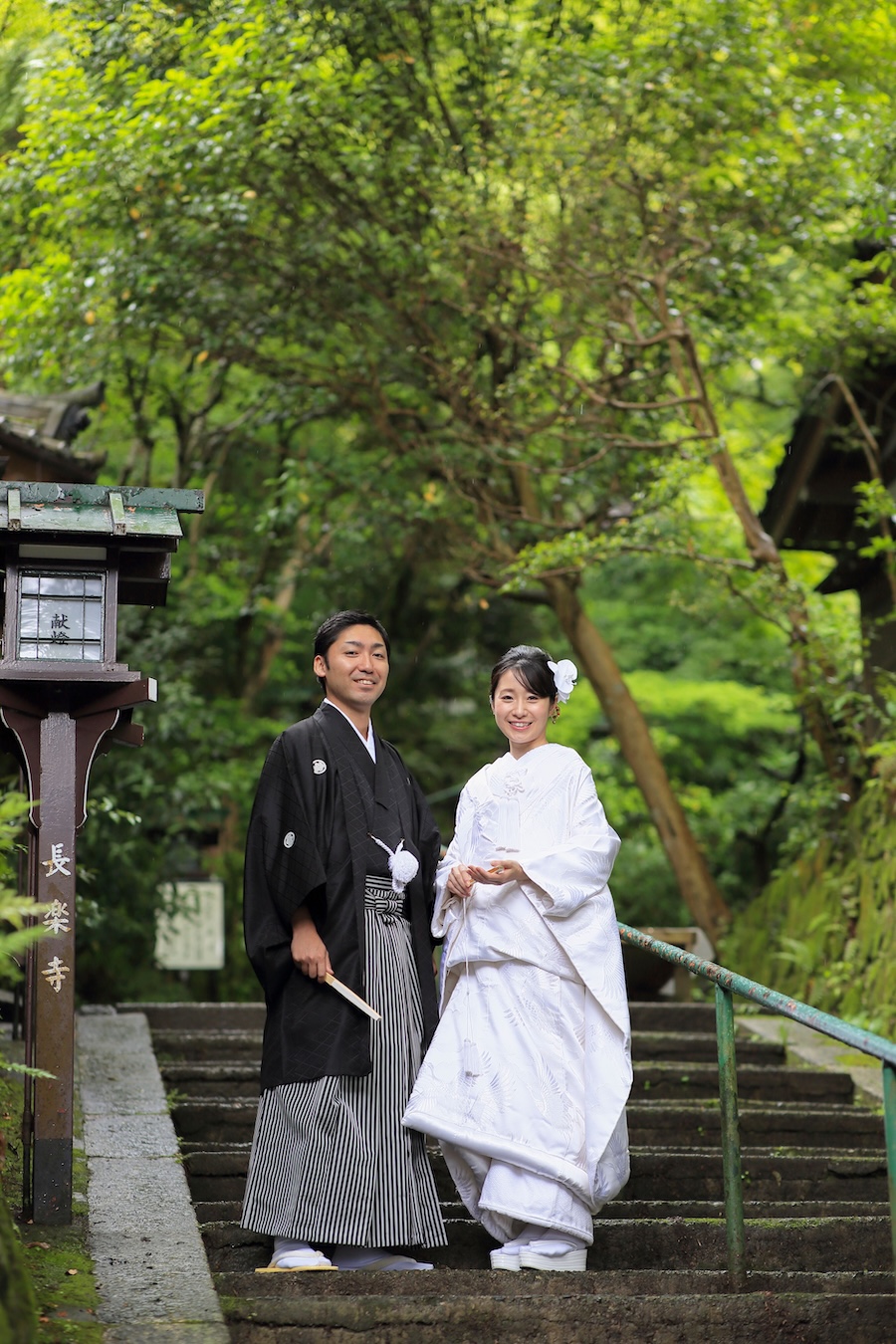 長楽寺での和装前撮りフォト