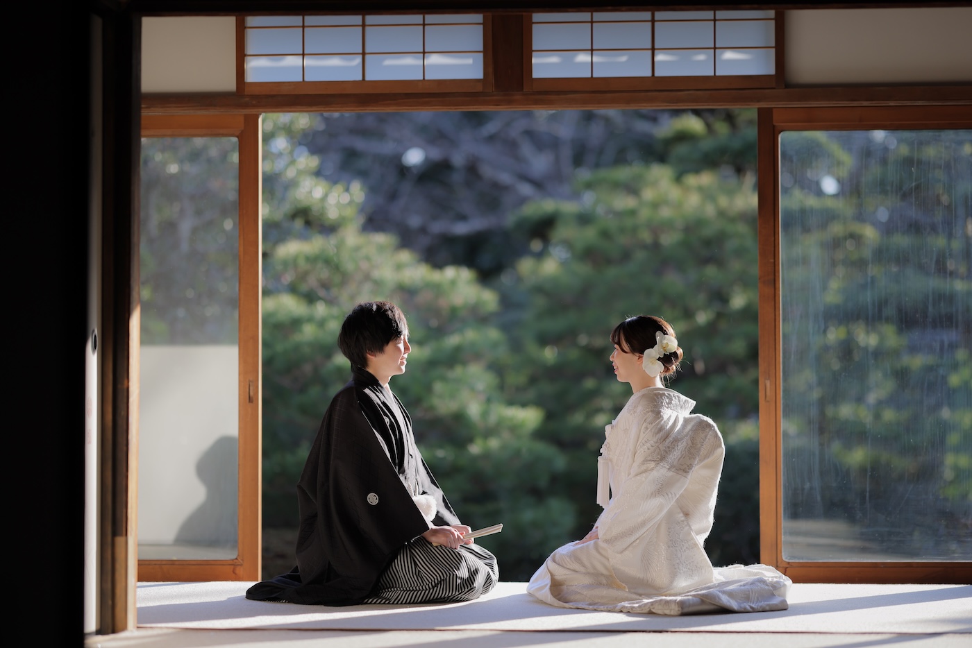 壽聖院での貸切和装前撮りプラン画像