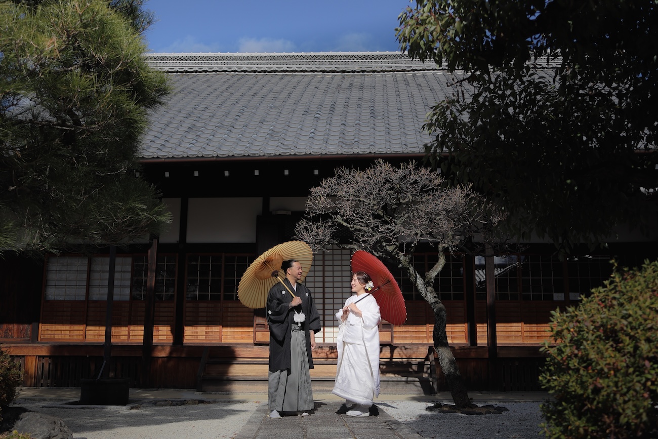 京都・弘誓寺での和装前撮りプランメイン画像