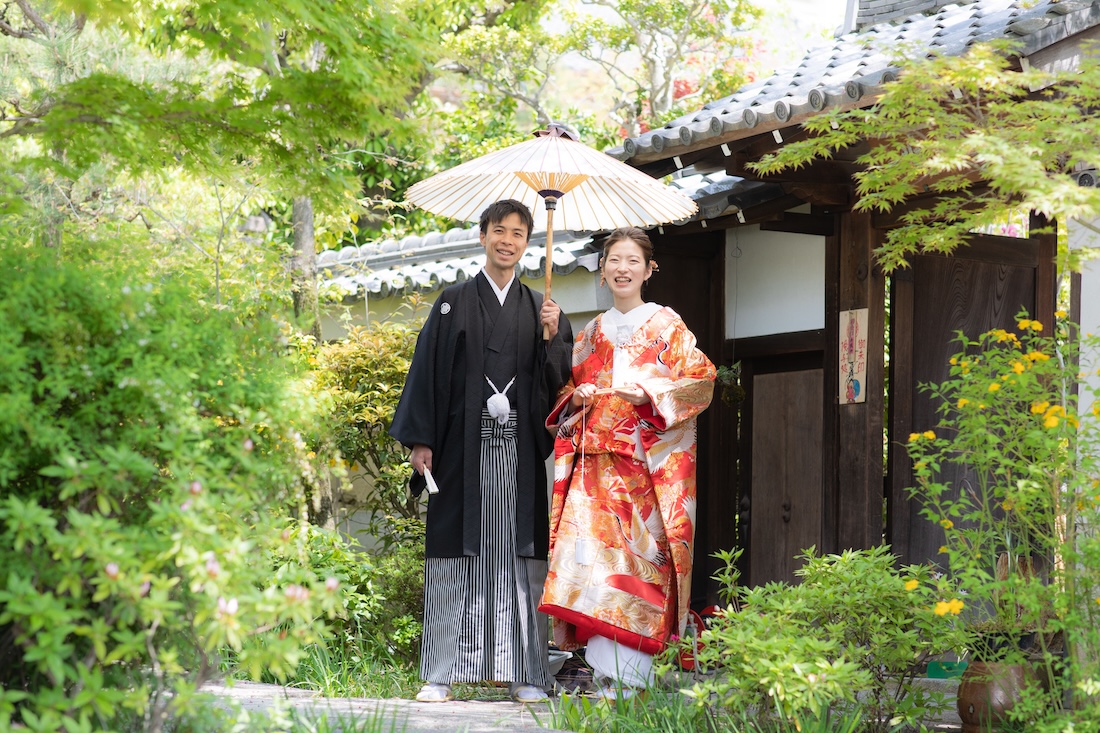 新緑が美しい妙蓮寺での後撮り