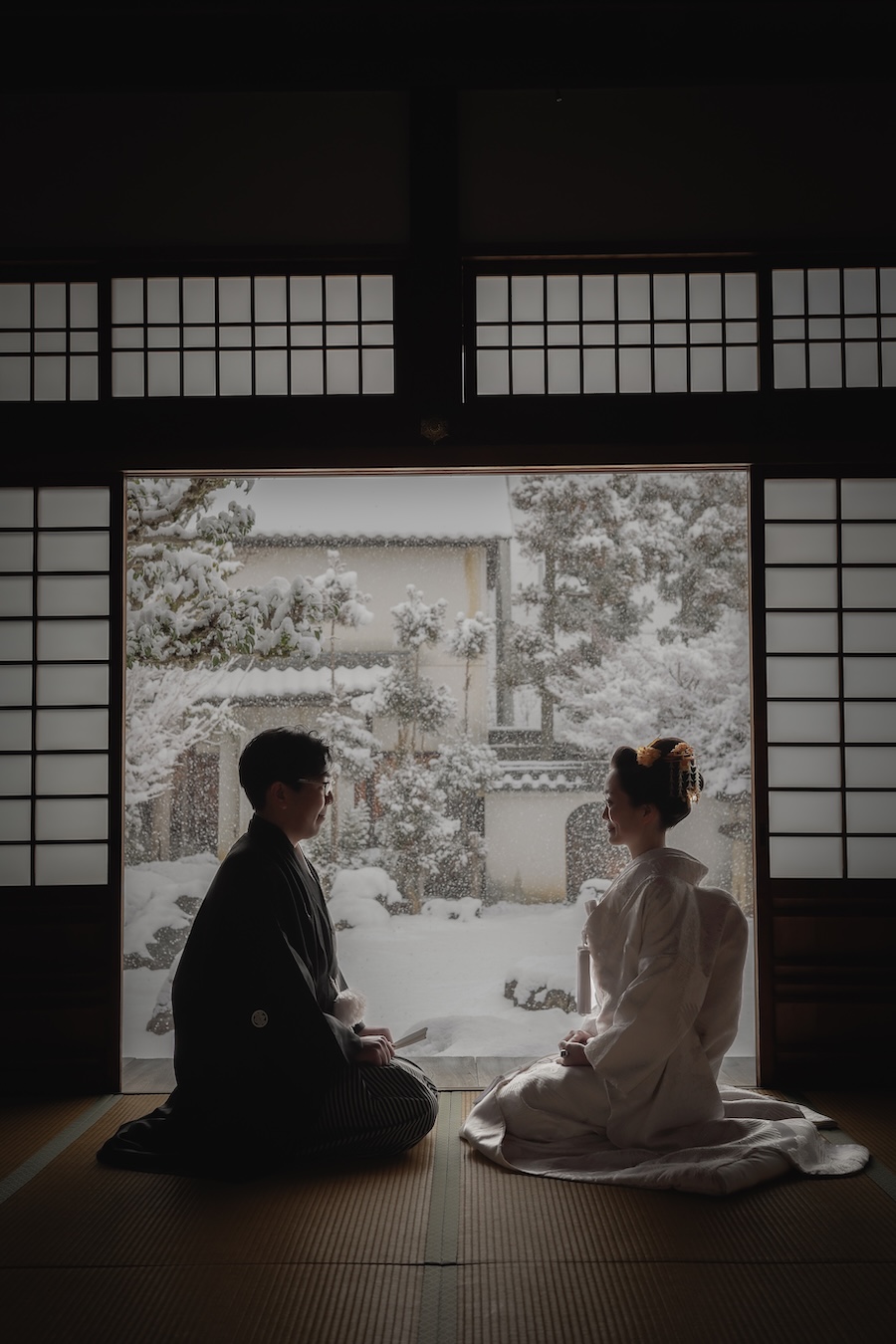 京都でしか残せない“冬の特別な一瞬”を前撮りに