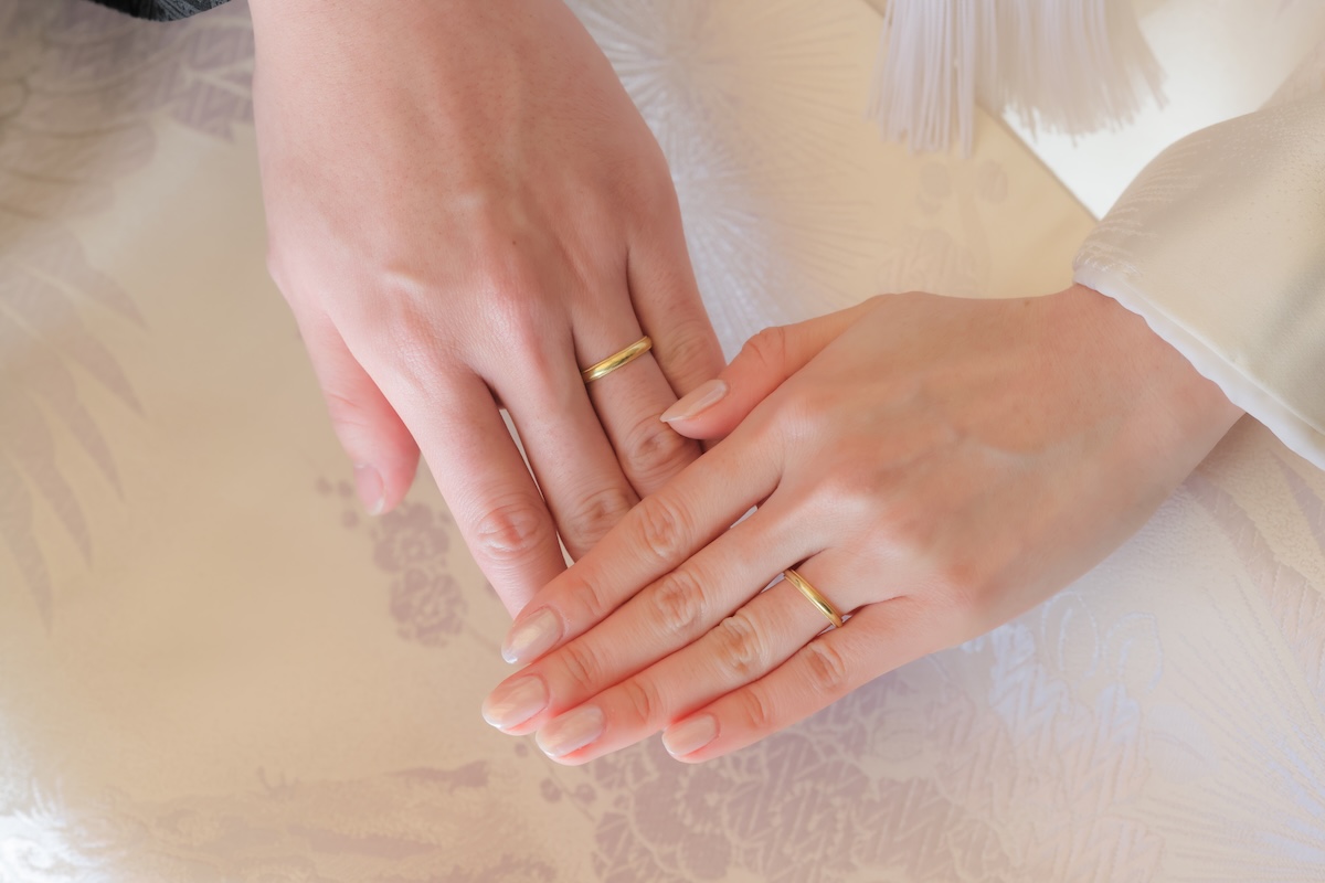 結婚指輪のイメージカット