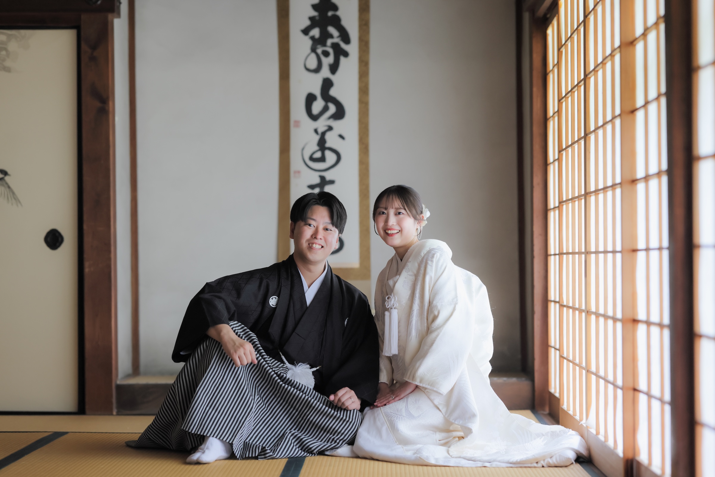 京都で撮影した和装前撮りの最新のお写真