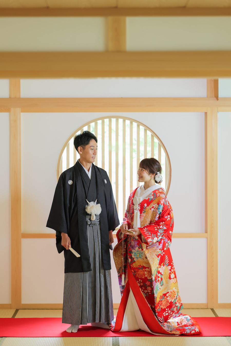 長楽寺様の拝観所で快適に和装前撮り