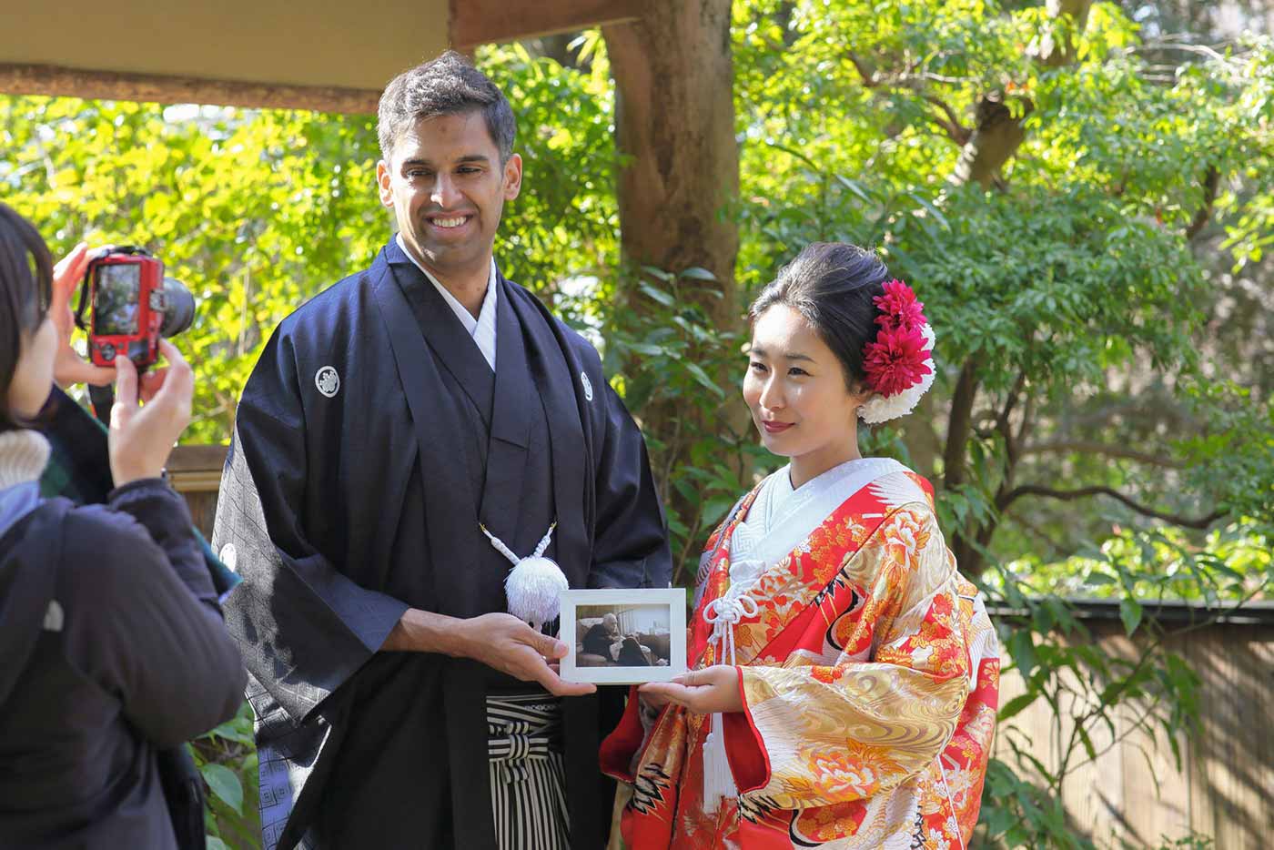 オーストラリアと日本人の国際結婚のカップル様