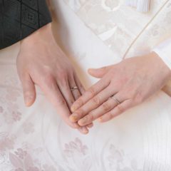 結婚指輪のお写真