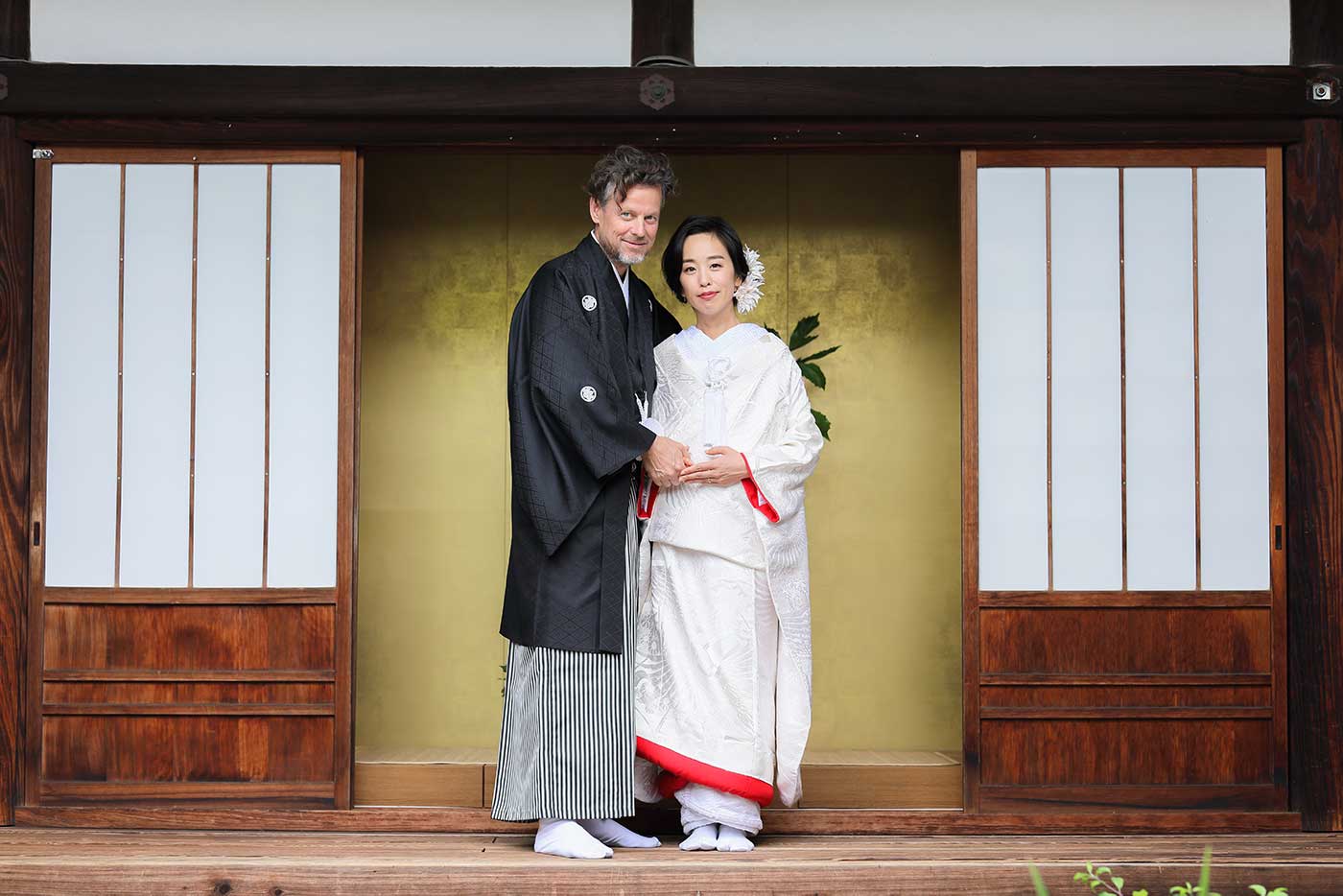 日本とオランダの国際結婚のカップル様