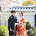 2020年4月 前撮りブログ「京都の枝垂れ桜と和装前撮り」他
