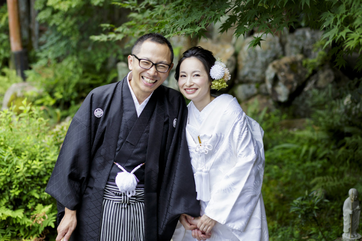 Kyoto Shinryoku Maedori 京都で和装前撮り フォトウェディング 古都の花嫁