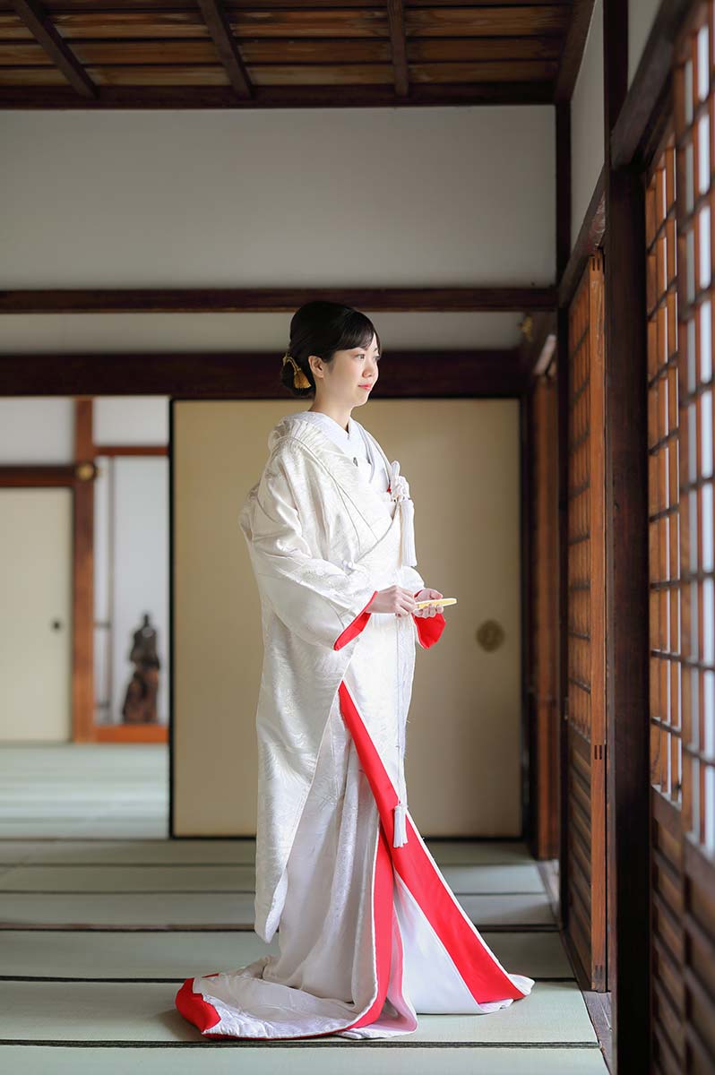 白無垢のご紹介 京都で前撮り和装専門 古都の花嫁