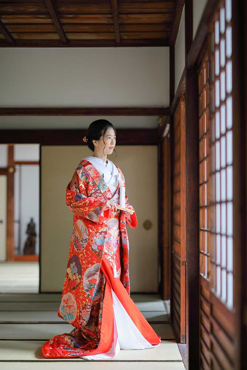 色打掛のご紹介 京都で前撮り和装専門 古都の花嫁 ブログ