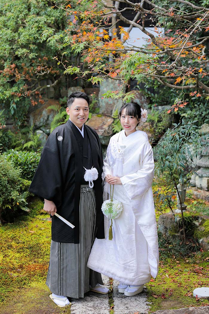 シンプルで美しい京都和装フォトウェディング