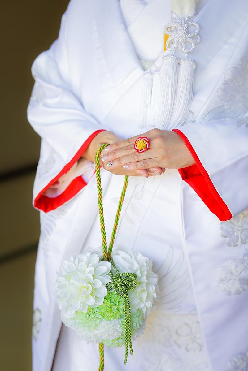 花嫁様手作りの指輪