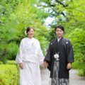 京都で和装結婚写真